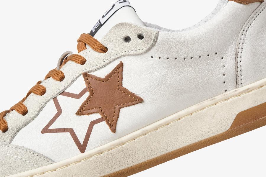 SNEAKERS WEEK STAR BIANCO/MARRONE 