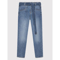 DENIM PAPER BAG PANTS 