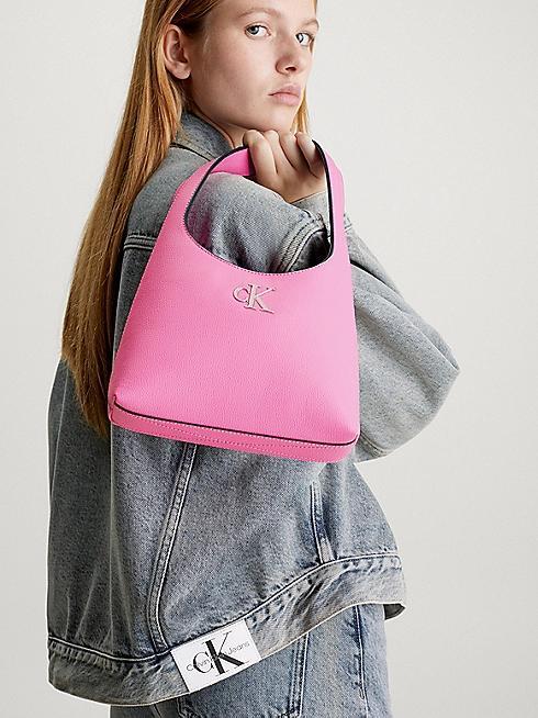 MINIMAL MONOGRAM SHOULDER BAG 