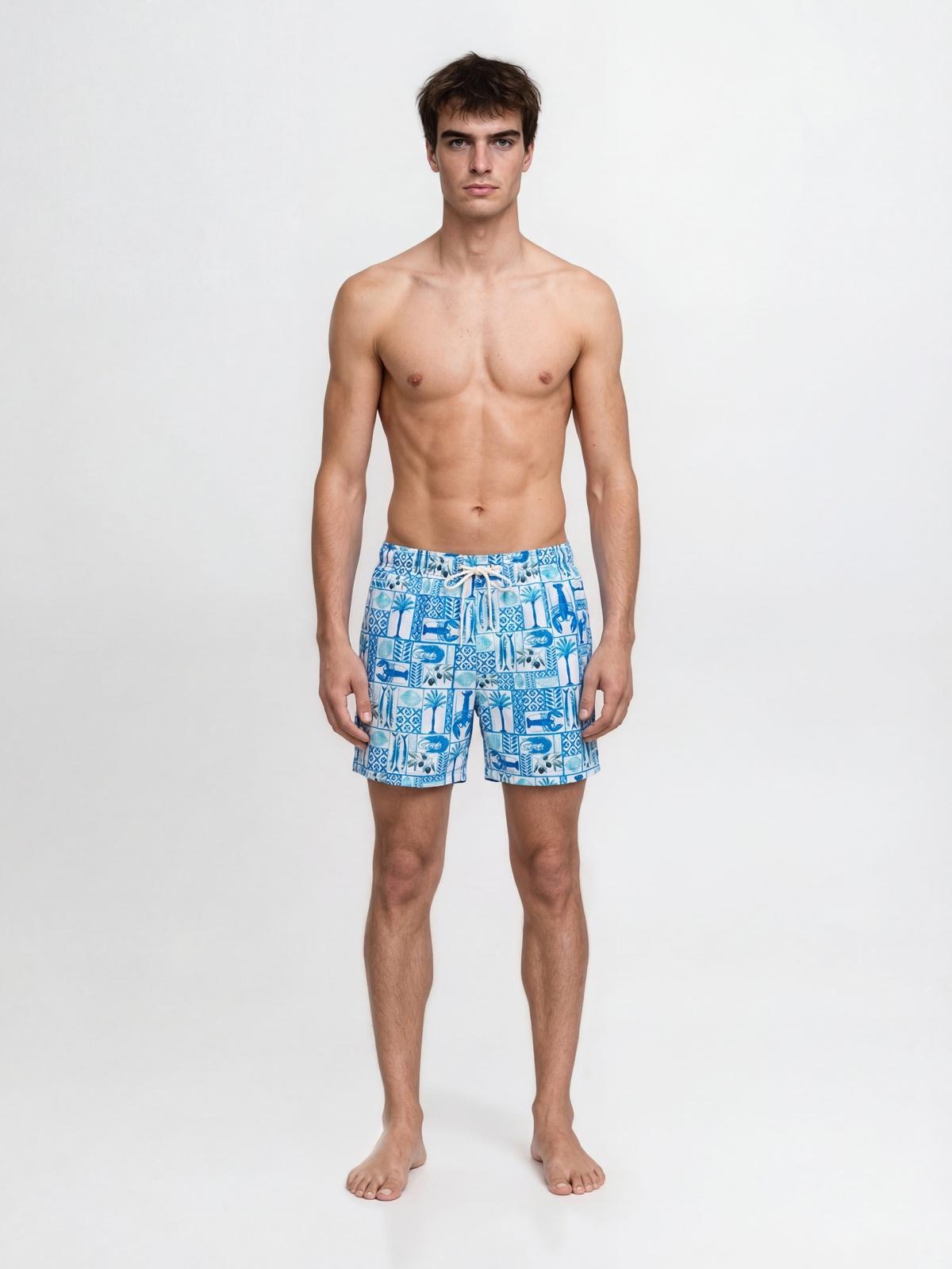 JPSTMAUI VIBES NOVELTY AOP SWIM SHORT SN 