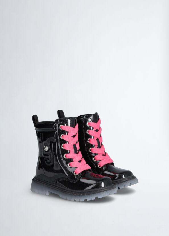 KENDY 618 - BIKER GLITTER PATENT 
