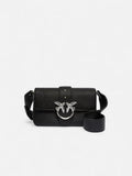 PINKO LOVE ONE MINI SLOUCHY FL PELLE