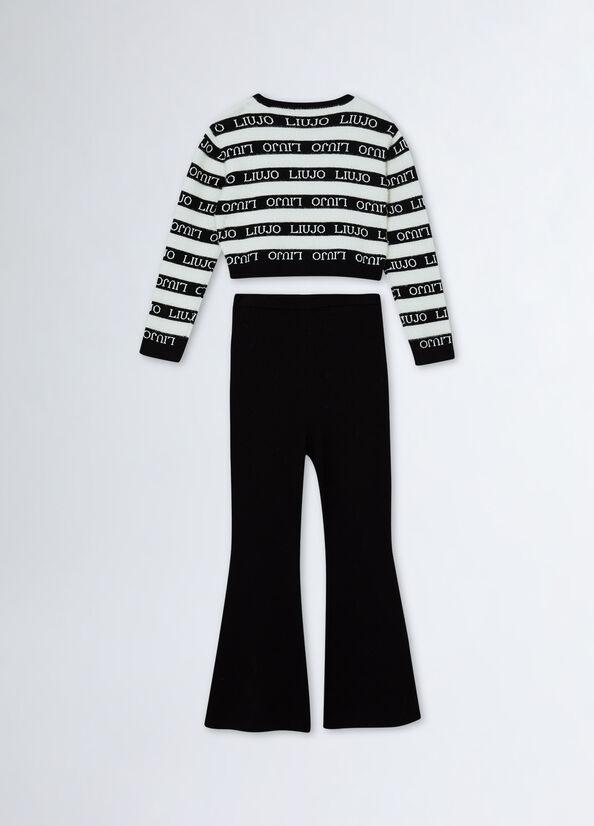 COMPLETO MAGLIA + PANTALONE GF4135MA07E/W9415 LIU JO