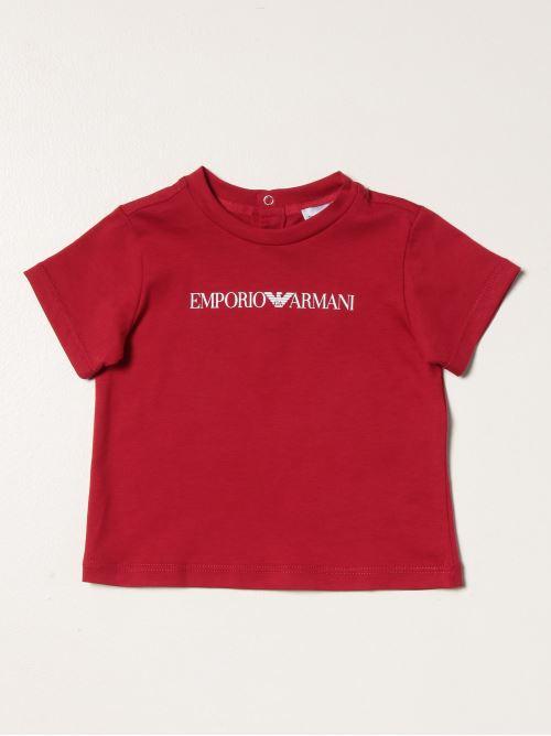 T-SHIRT 8NHTN51JPZZ/ROSSO P.LOGO EMPORIO ARMANI