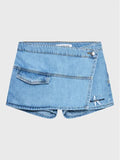 UTILITY WASHED BLUE SKORT IG0IG01976/1A4 CALVIN KLEIN JEANS