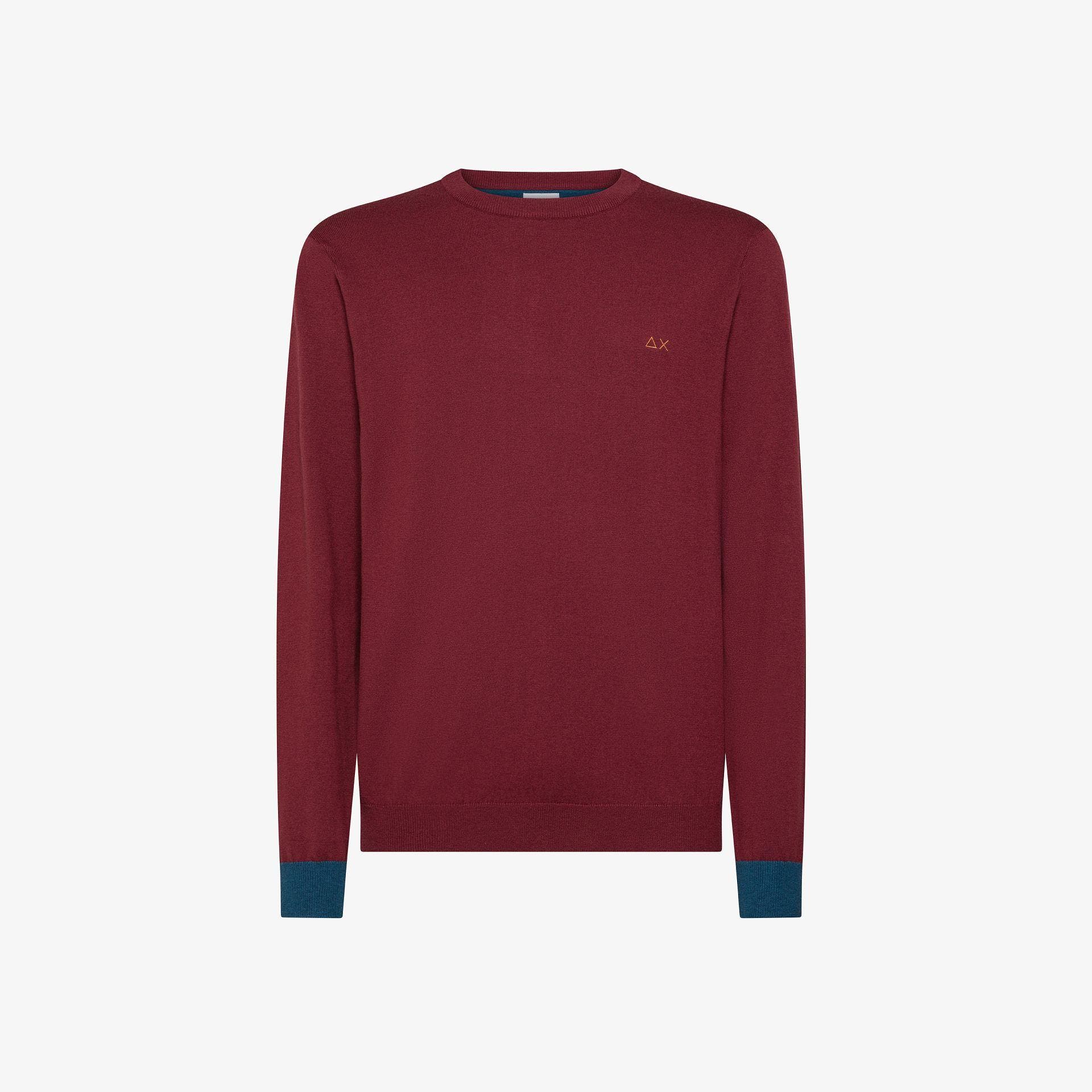 SWEATER ELBOW CONTRAST L/S 