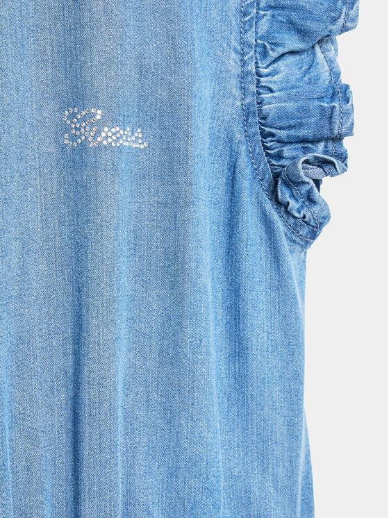 DENIM SS DRESS 