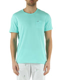 SUN68 T-SHIRT ROUND SOLID POCKET S/S