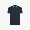 SUN68 POLO COLLAR MULTISTRIPES S/S