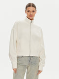 CALVIN KLEIN JEANS SATIN APPLIQUE ZIP-T