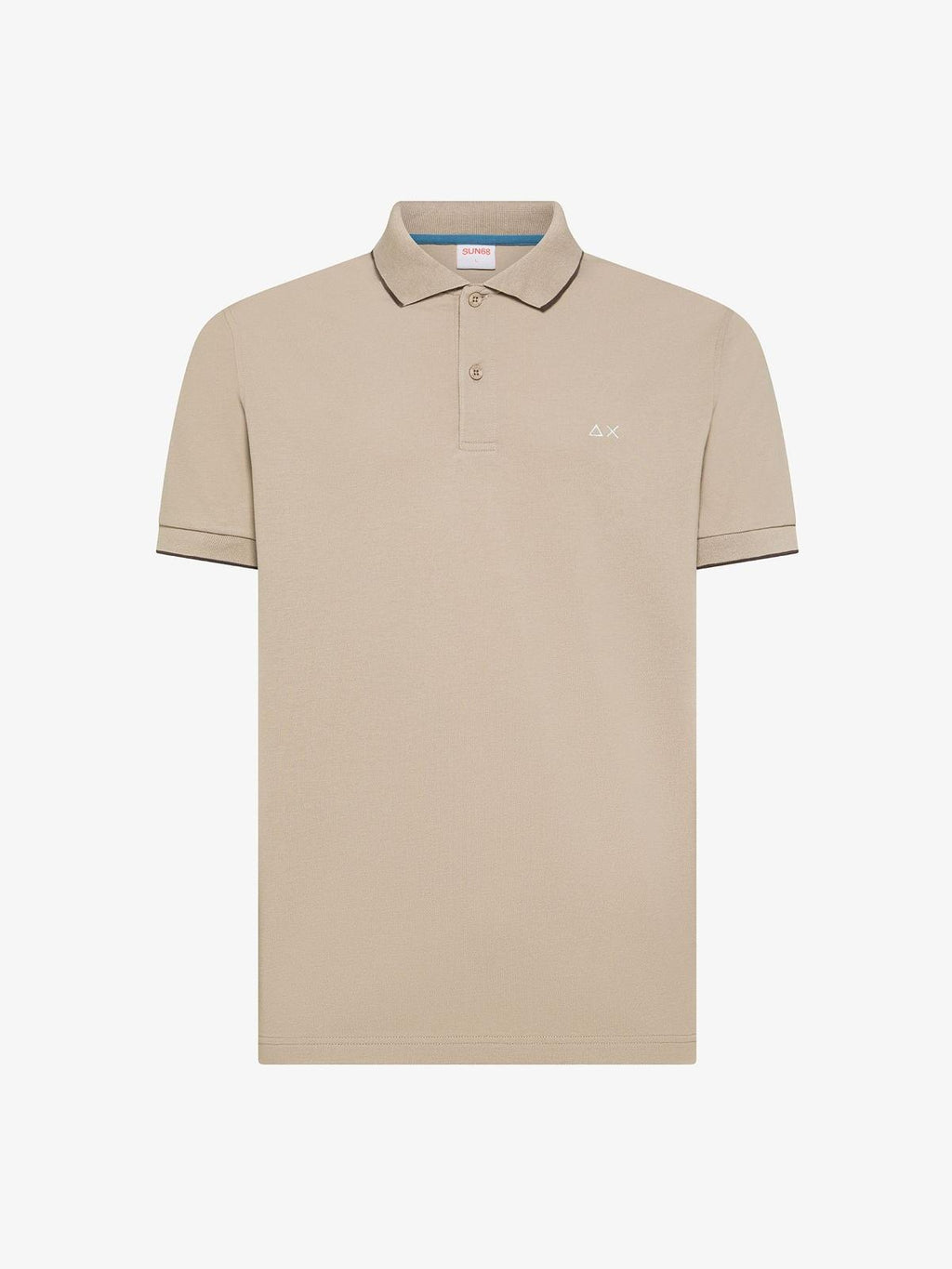 POLO SMALL STRIPE ON COLLAR S/S 
