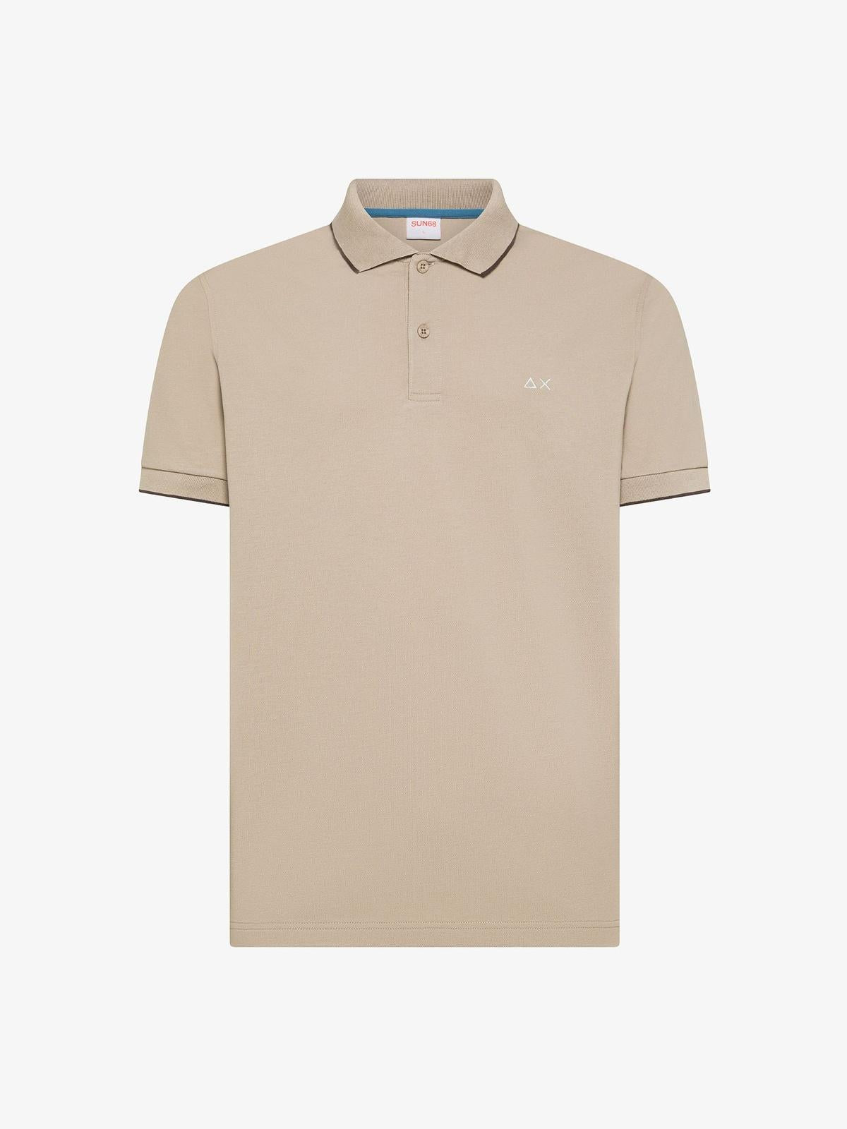 POLO SMALL STRIPE ON COLLAR S/S 