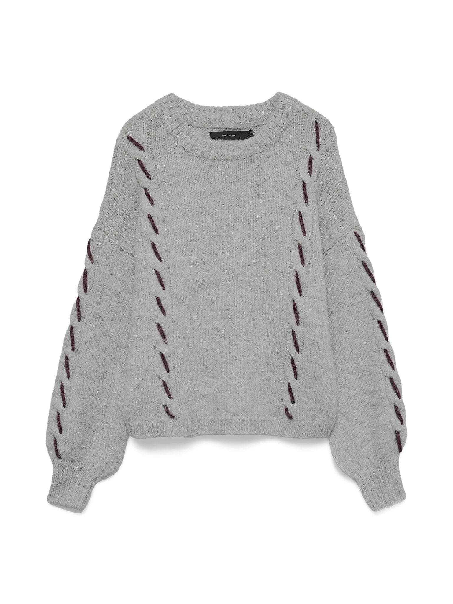 10334866/Light Grey Melange VERO MODA