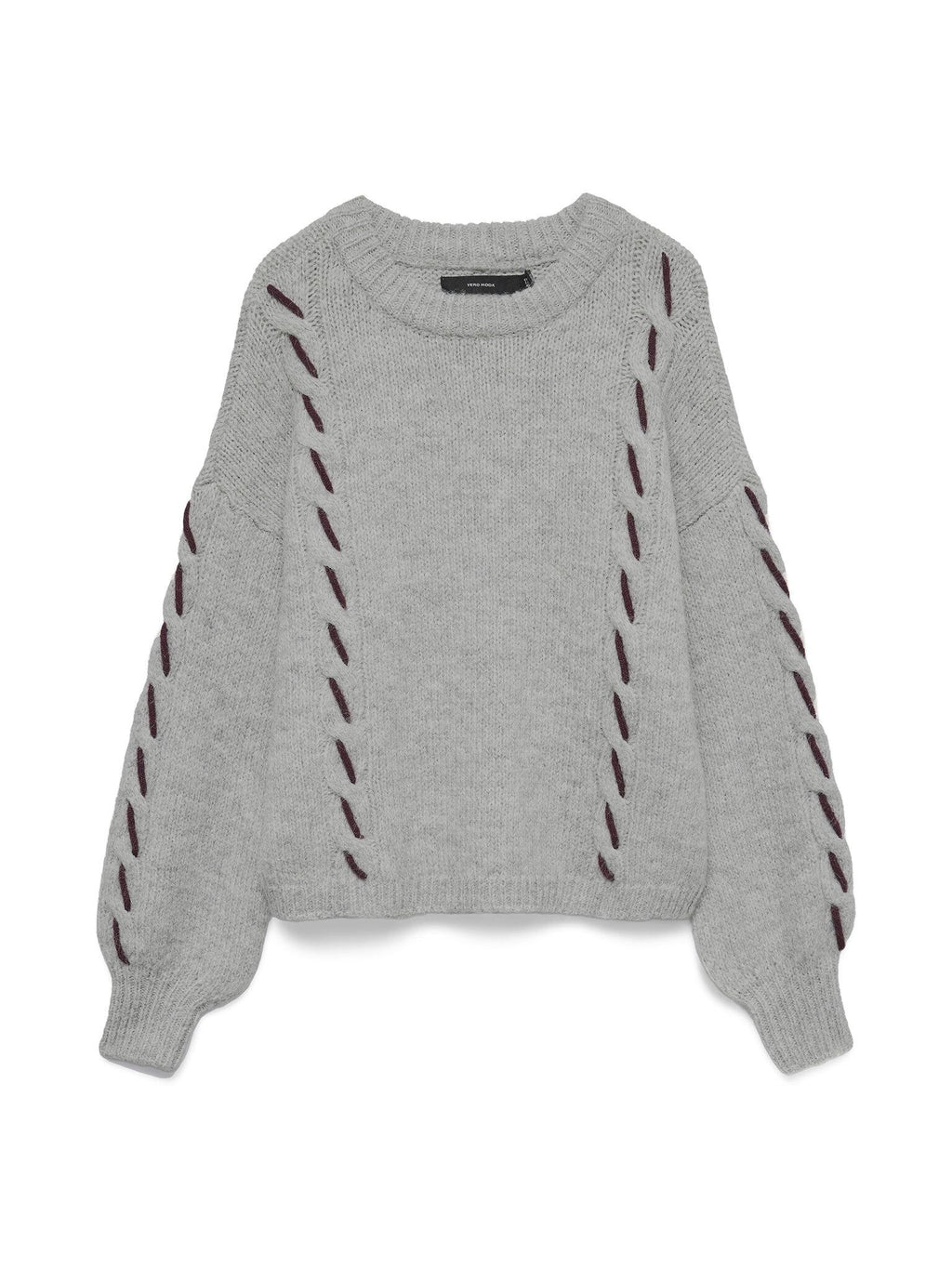 10334866/Light Grey Melange VERO MODA
