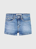 MR SLIM AUTH MID BLUE DNM SHOR 