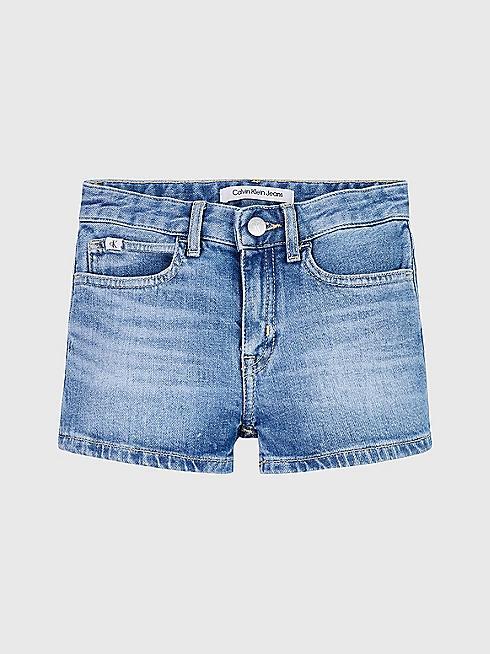 MR SLIM AUTH MID BLUE DNM SHOR 