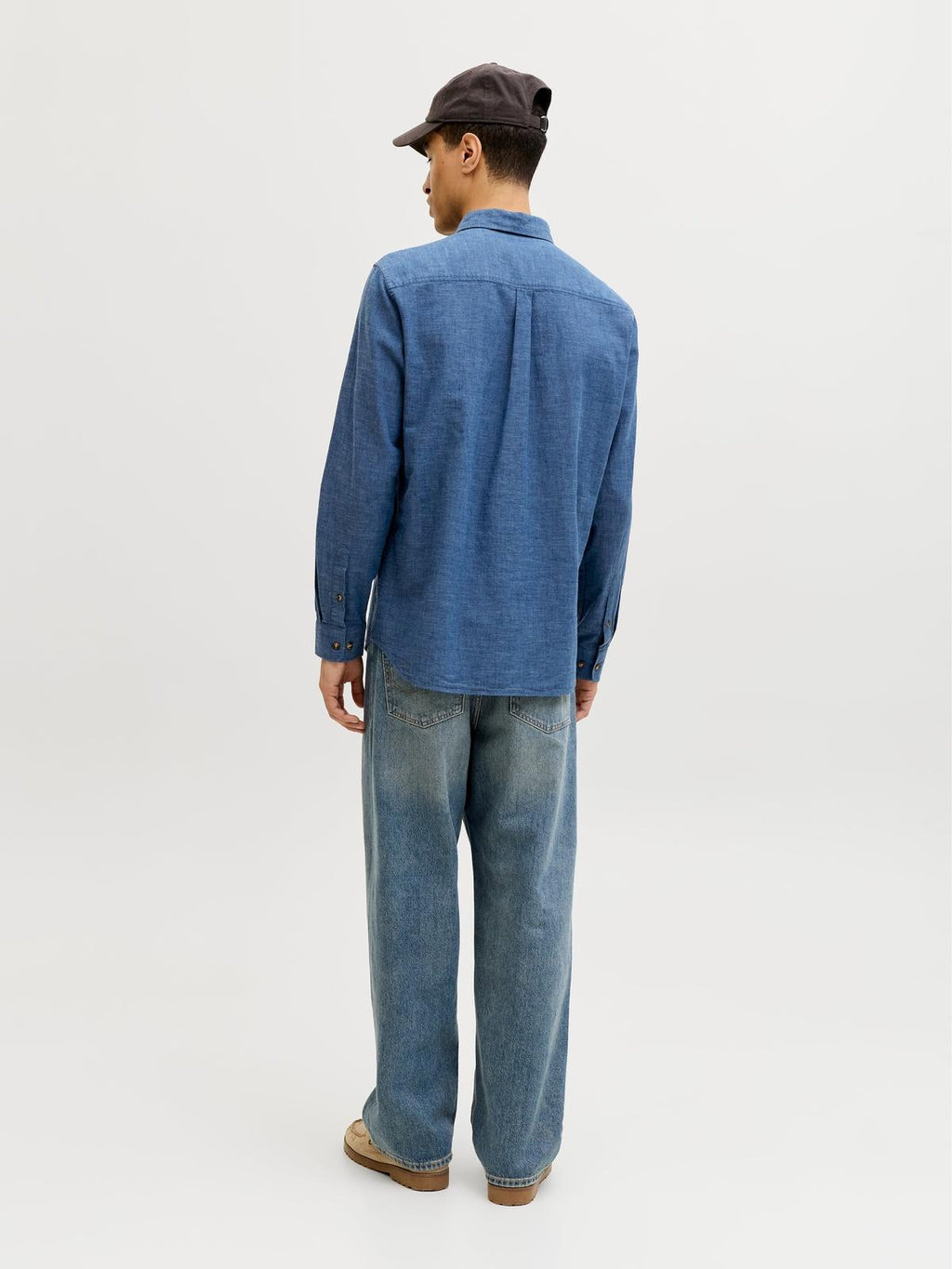 JJESUMMER LINEN BLEND SHIRT L/S SN 