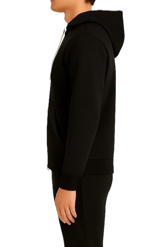 CAPPUCCIO ZIP FELPA UR9120001/NERO URBAN RING