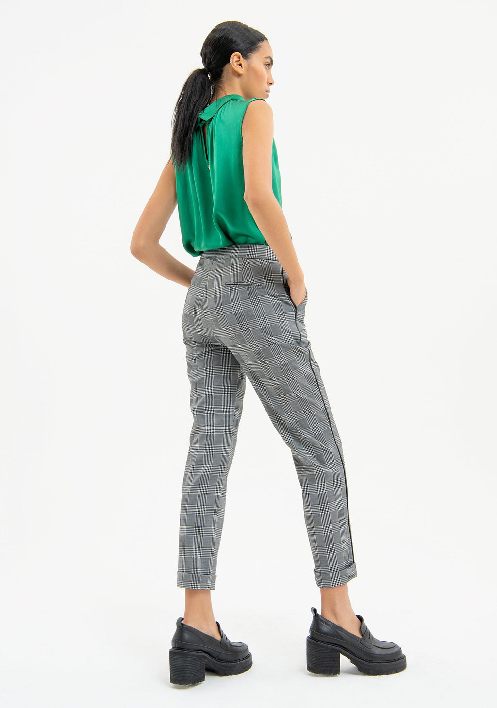 CHINOS BLACKCREAM FR23WV4005W58095/054 FRACOMINA