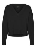 VERO MODA VMGOLD LINK LS V-NECK CROPPED PULL. GA
