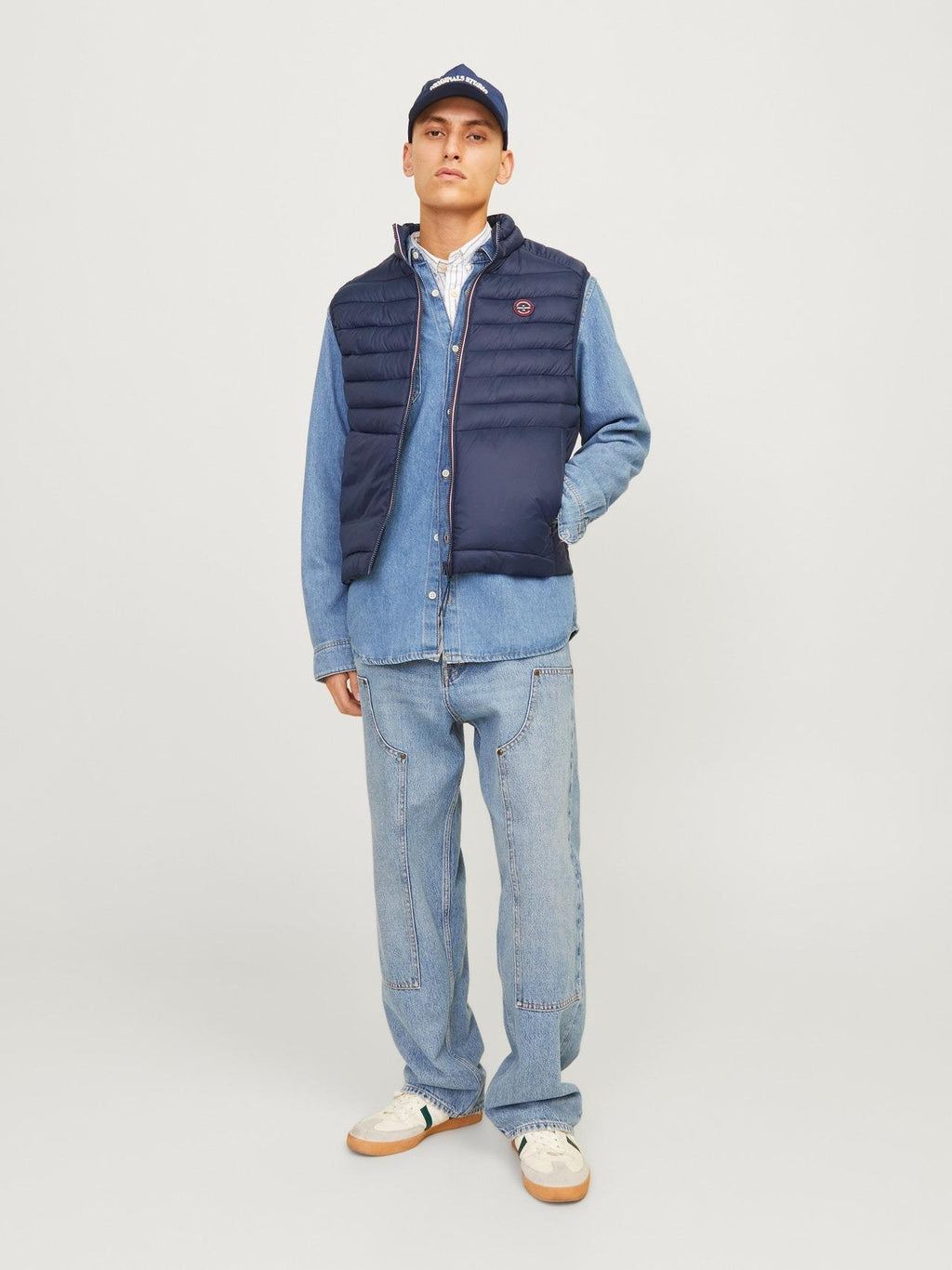12258457/Navy Blazer JACK AND JONES