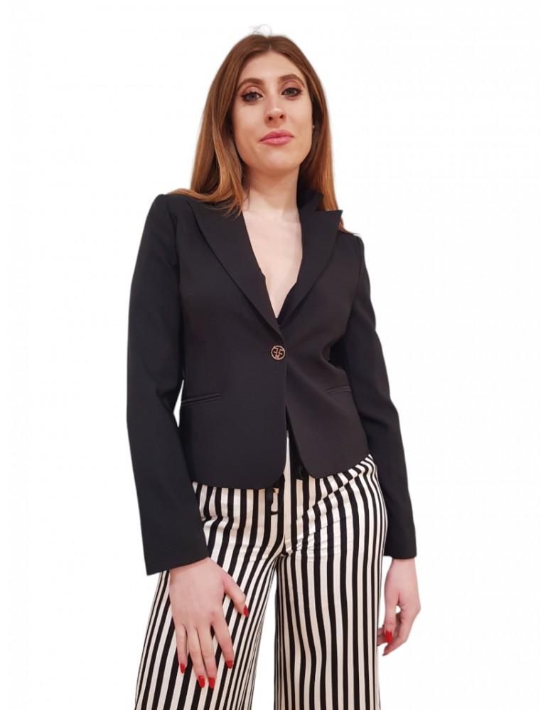 SHORT TAILOR JACKET BLACK FR24SJ1014W42901/053 FRACOMINA
