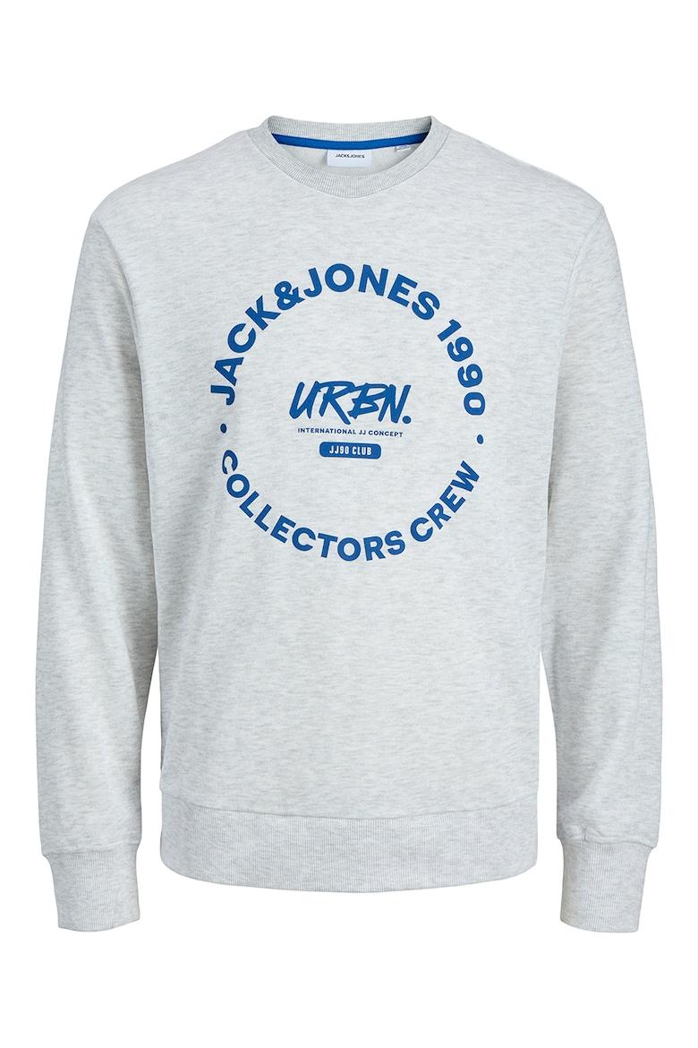 12275410/White Melange JACK AND JONES