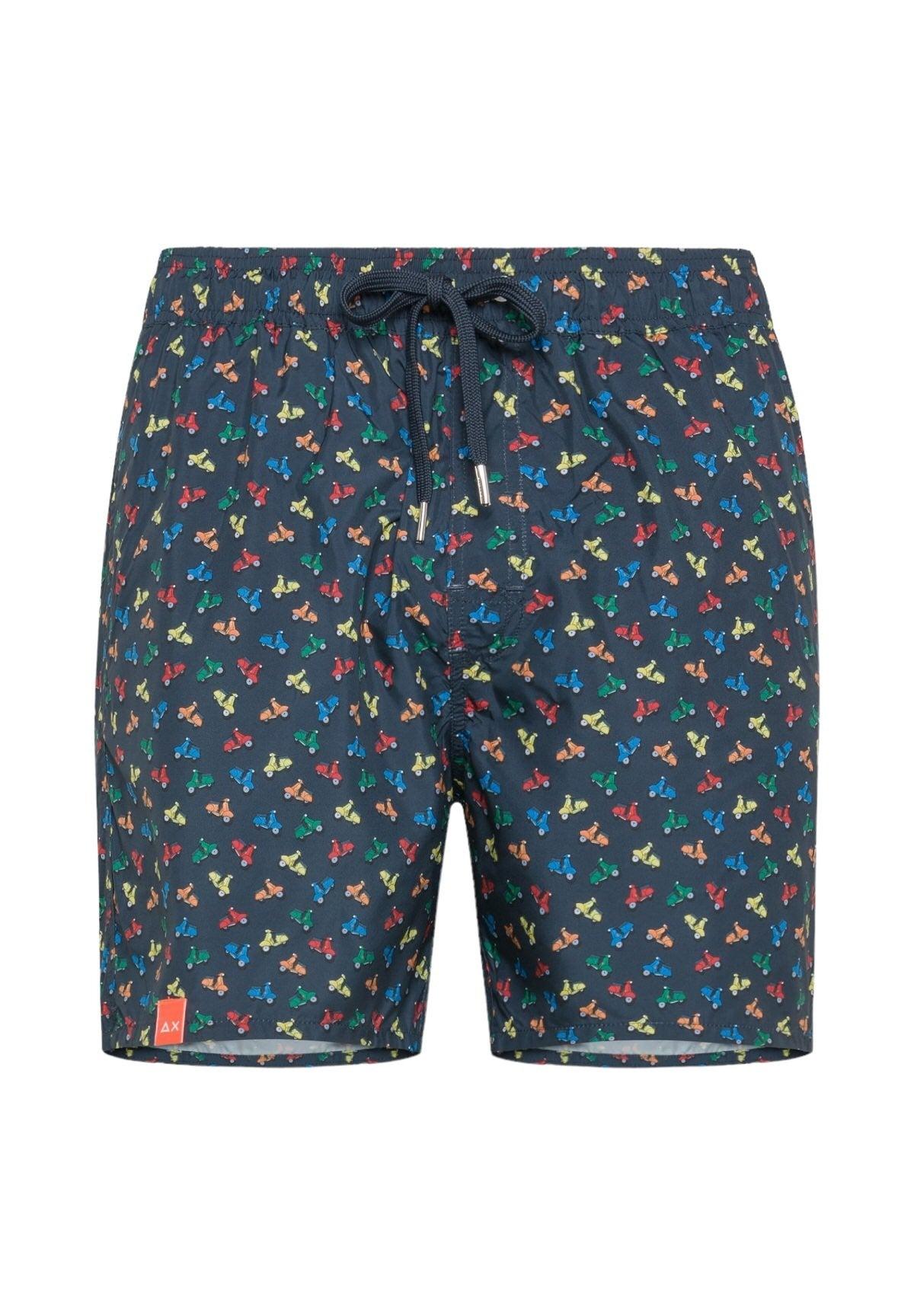 SWIM PANT TIE PATTERN 