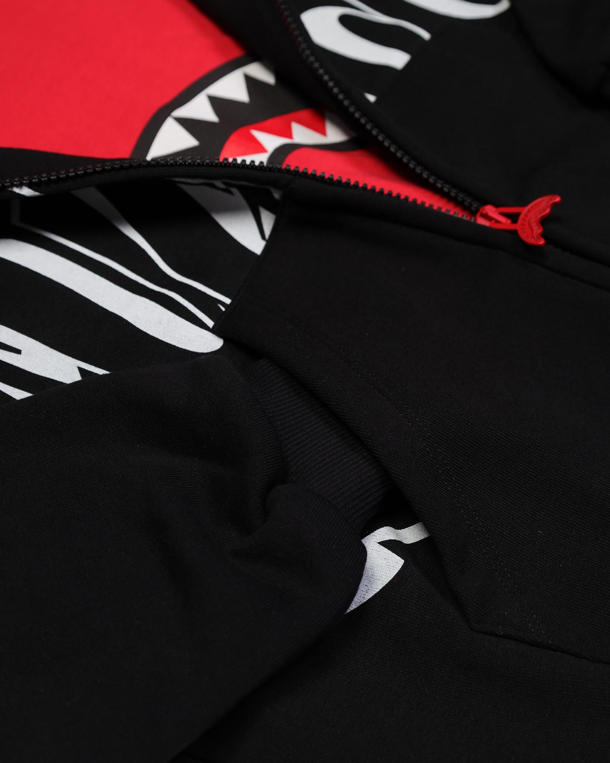 GRAFFITI PERFECT FULL-ZIP SPY1324/BLACK SPRAYGROUND