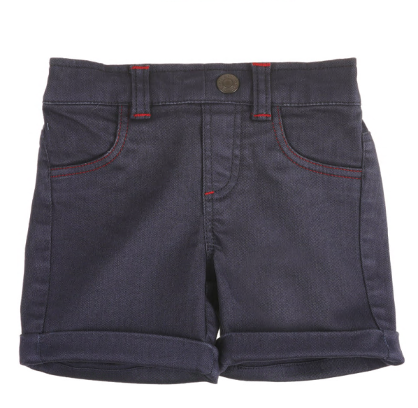 SET LS TSHIRT+BULL DENIM SHORT 