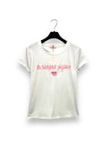 T-shirt con ricamo "ho sempre ragione" 