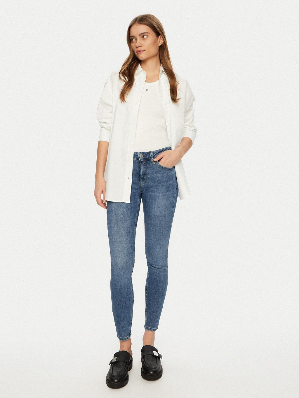 MID RISE SKINNY J20J224488/1A4 CALVIN KLEIN JEANS
