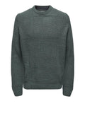 ONLY&SONS ONSADAM REG 5 STRUC CREW KNIT