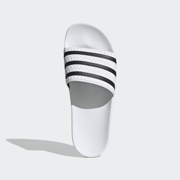 ADILETTE            WHITE/CBLACK/WHITE 