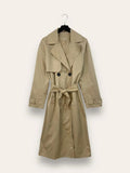 LOVEme Trench doppiopetto lungo foderato