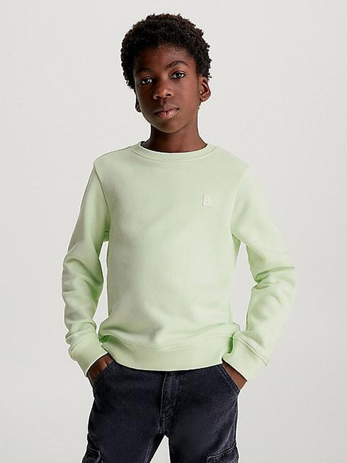 MONOGRAM MINI BADGE CREWNECK 