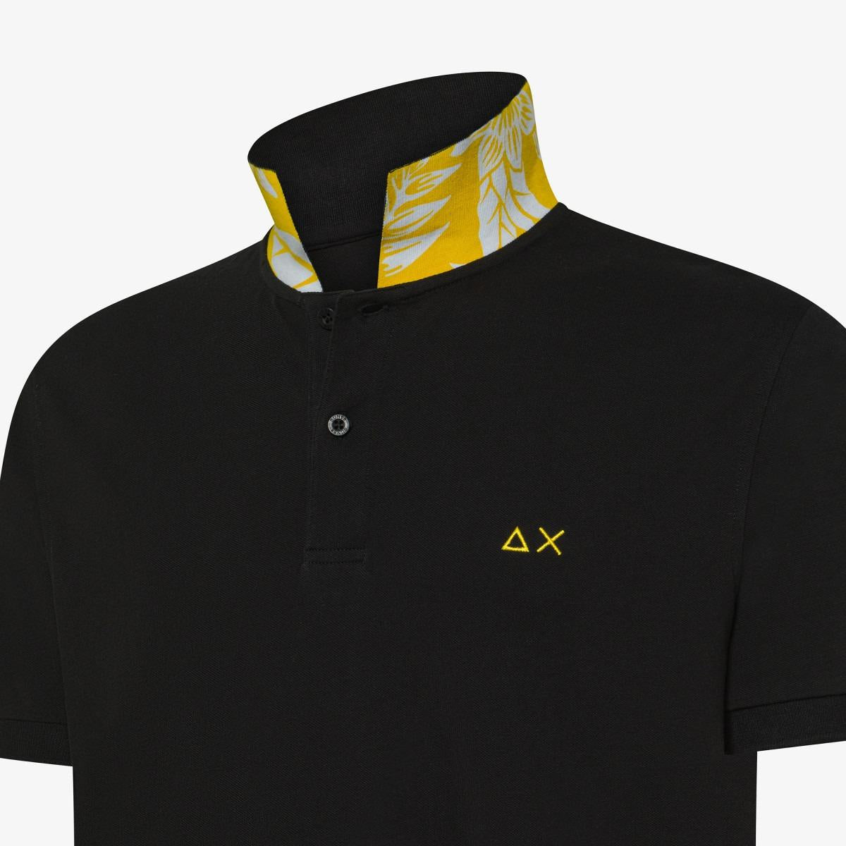 POLO PRINT UNDER COLLAR S/S A35115/11 SUN68