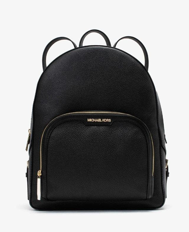 LG ZIP PKT BACKPACK LEATHER JAYCEE 