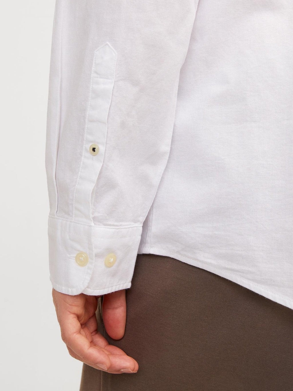 12182486/White SLIM FIT JACK AND JONES