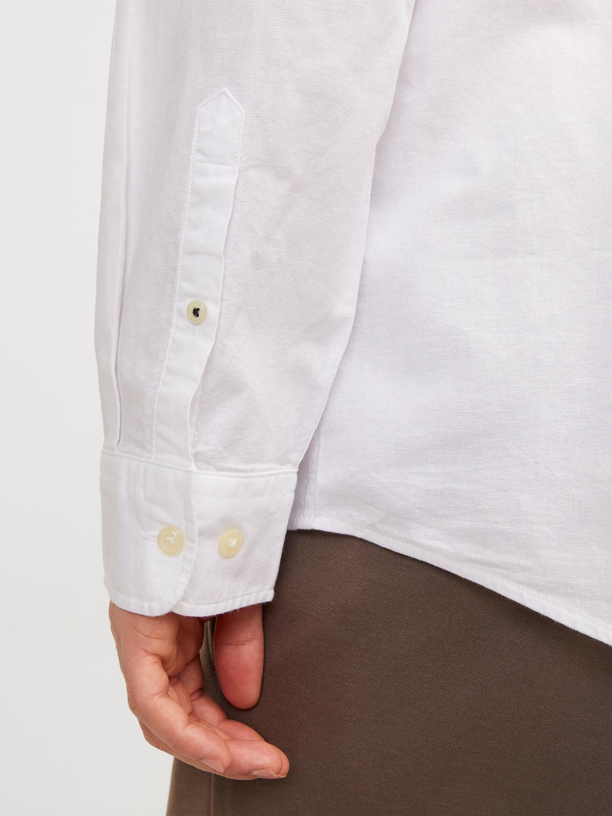 12182486/White SLIM FIT JACK AND JONES