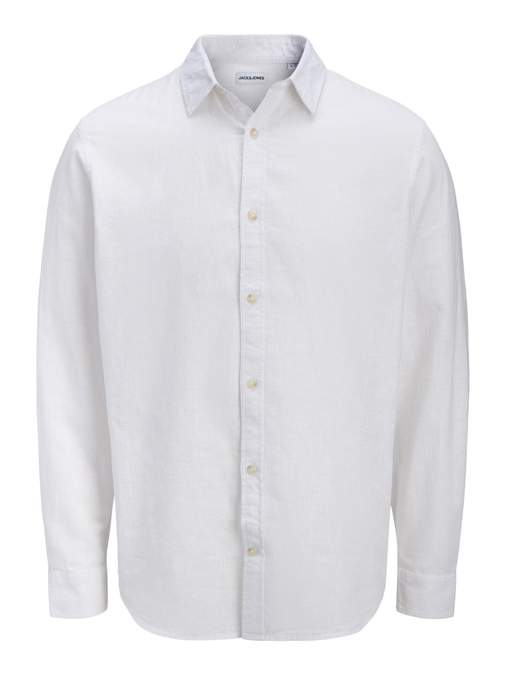 JJESUMMER LINEN BLEND SHIRT L/S SN 
