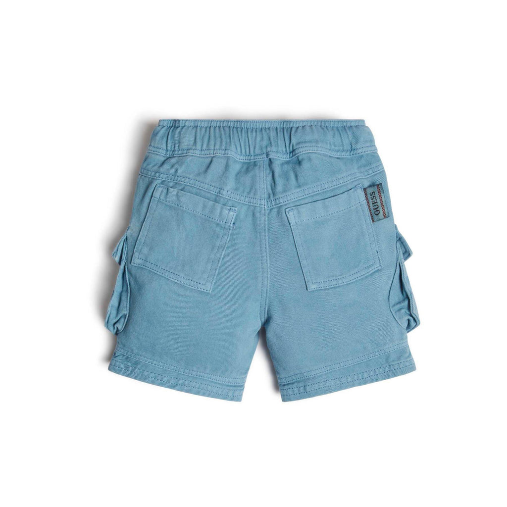 HEAVY TWILL GMT DYE CARGO SHOR N3RD00WF7C0/G7EH GUESS