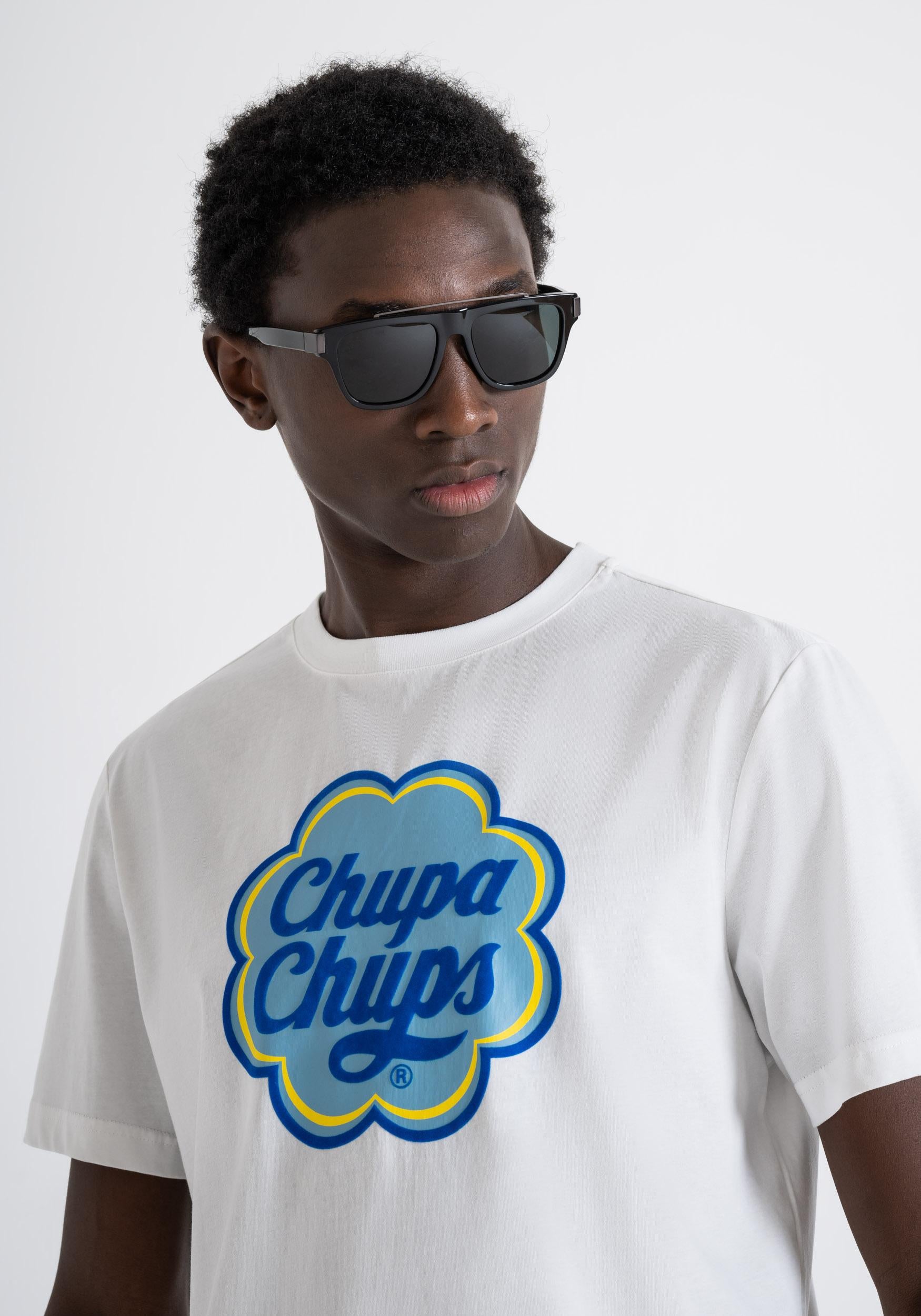 T-SHIRT REGULAR FIT IN COTONE 