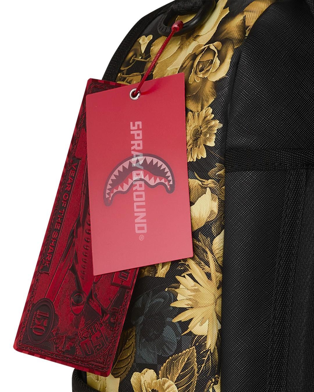 GOLD FLORAL REMIX BACKPACK 