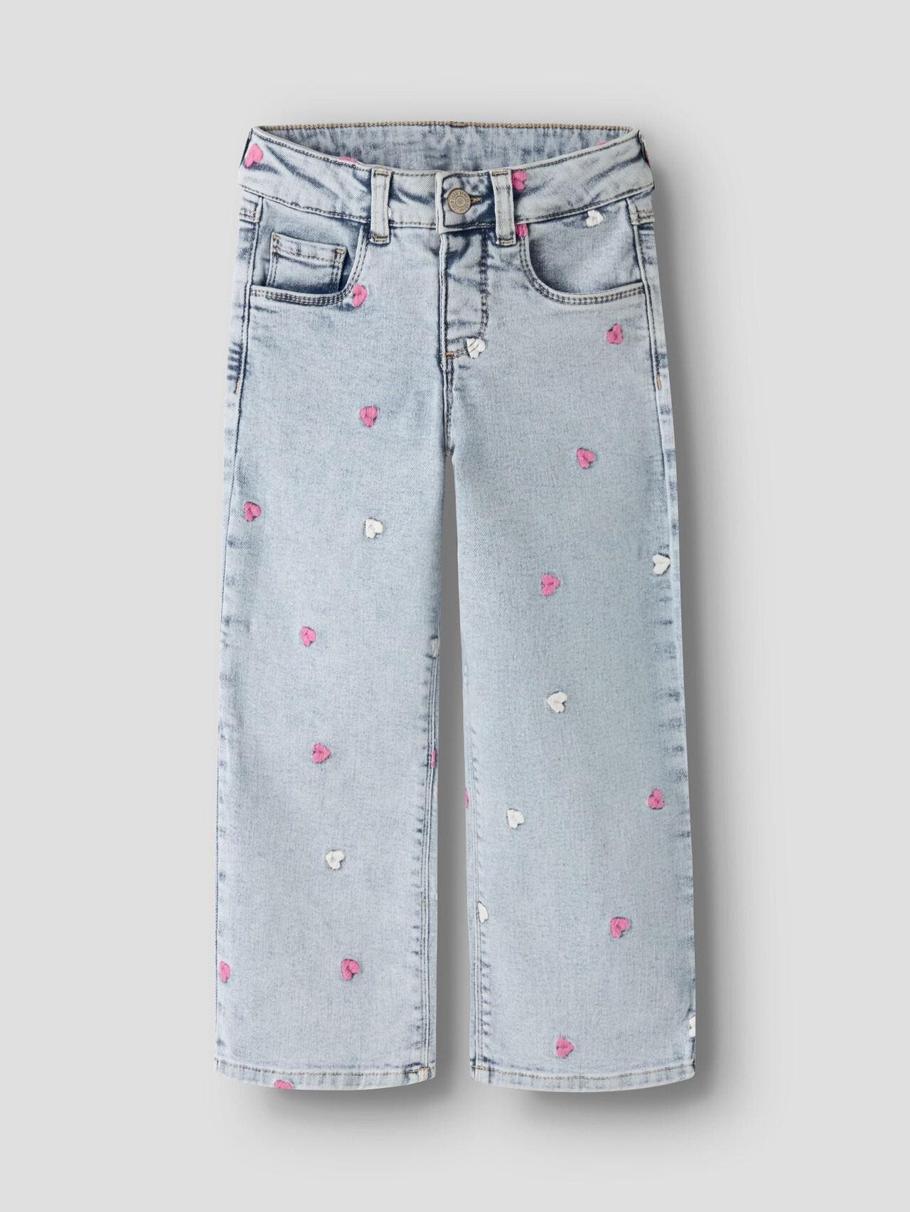 13250733/Light Blue Bleached Denim NAME.IT