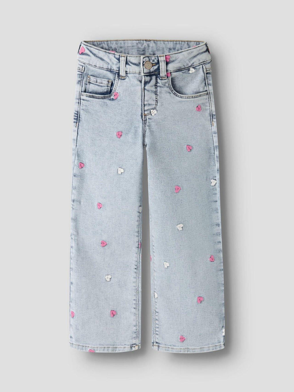 13250733/Light Blue Bleached Denim NAME.IT