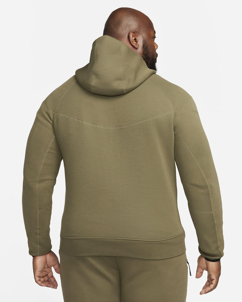 M nk tch flc fz wr hoodie 