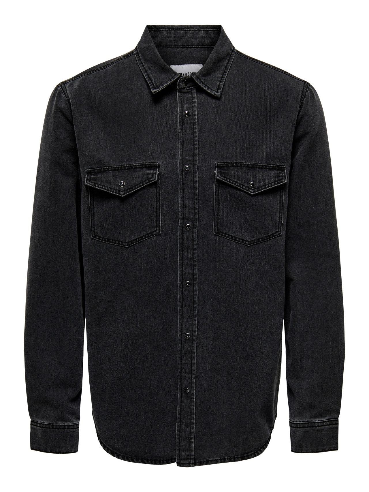 22023247/Dark Grey Denim ONLY&SONS