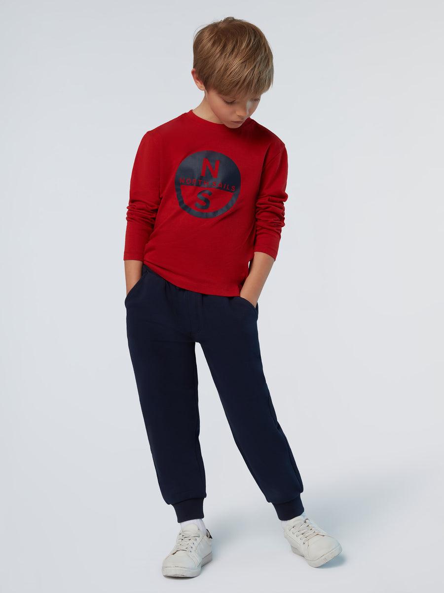 T SHIRT LONG SLEEVE W/GRAPHIC 