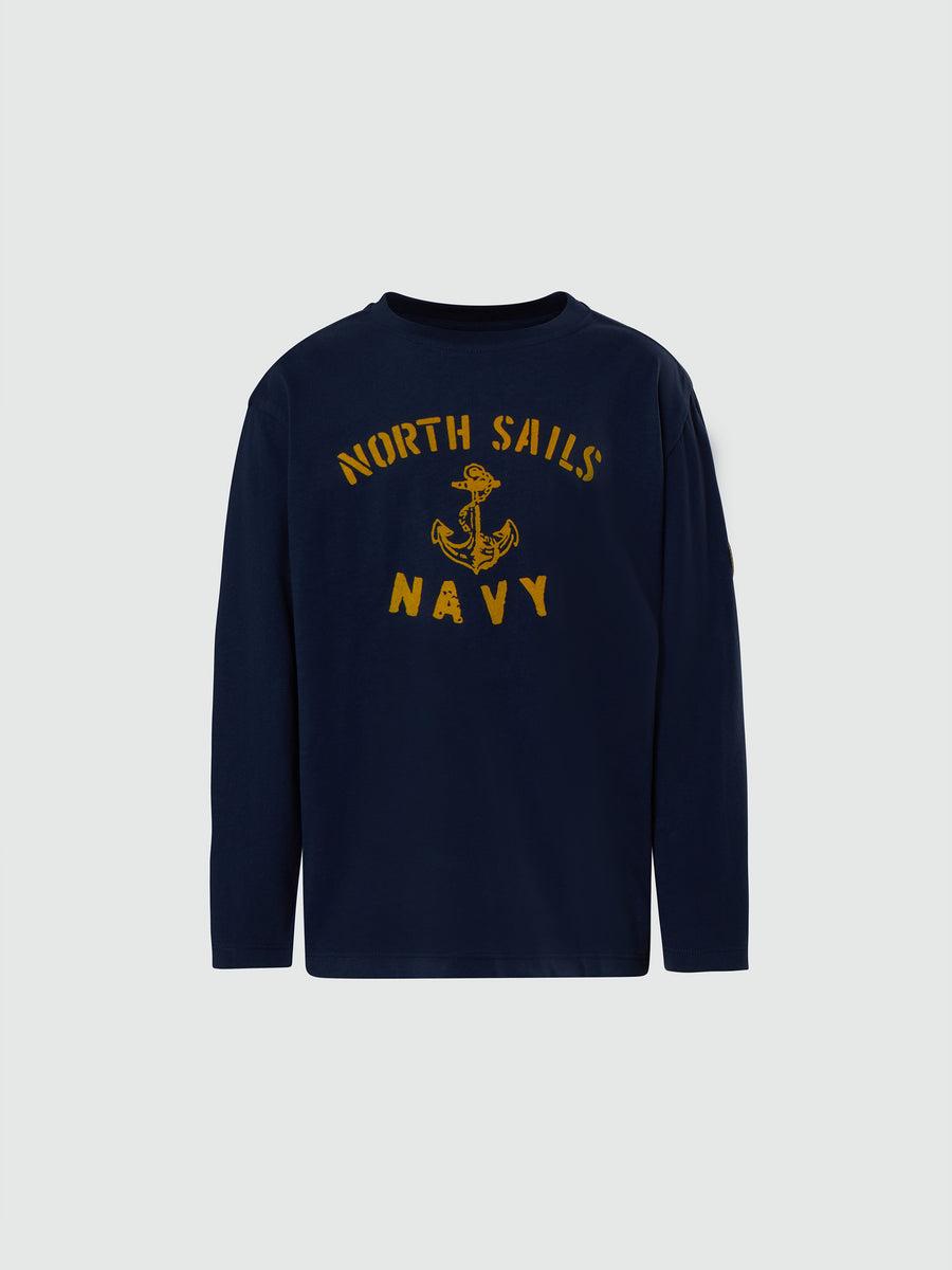 T SHIRT LONG SLEEVE W/GRAPHIC 